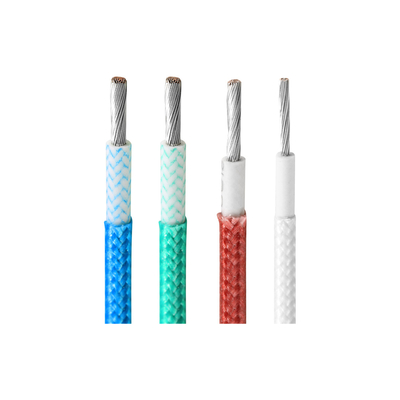 UL3071 silicone rubberkabels 18AWG 600V/200C FT2 yelow/groen het toestellenlicht van het robothuis