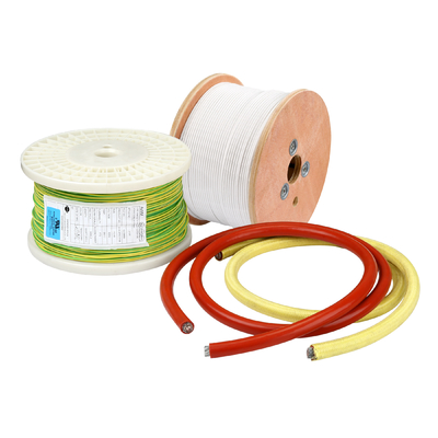 UL3241 Rode Uav van de siliconerubber Geïsoleerde Draad 300v 200C 20AWG FT2 Verlichting