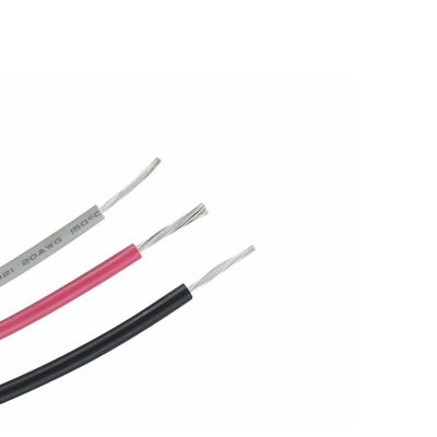 UL3142 150C 600V 12AWG Vertind Koper Siliconen Rubber Geïsoleerde Draad voor Apparaten