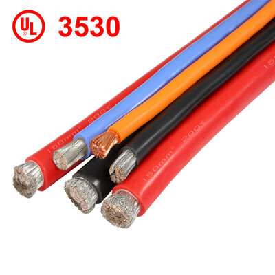 UL3530 Hoge temperatuur siliconen geïsoleerde draad met geblokkeerde koperen geleider voor 200C toepassingen