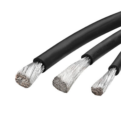 200C 600V hoogtemperatuur siliconenbatterijkabel met blik kopergeleider